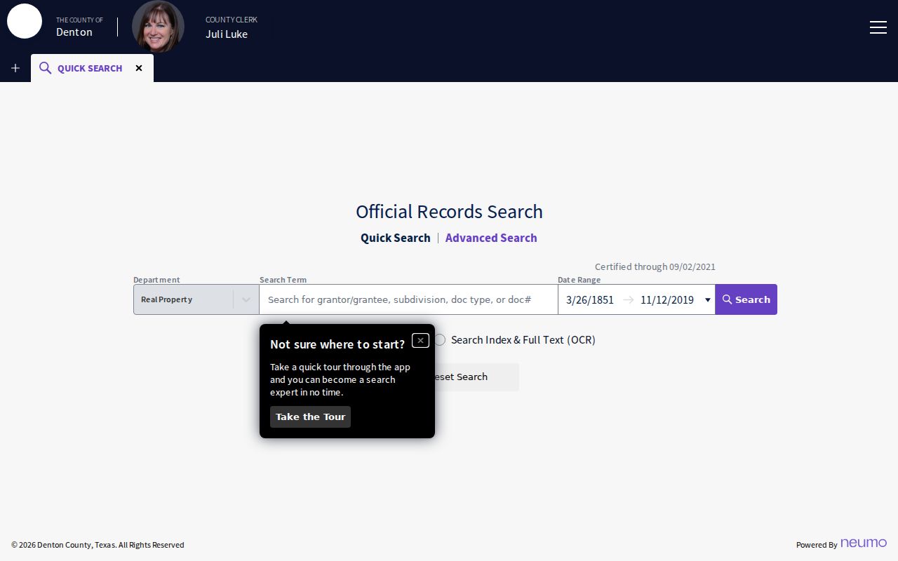 Lewisville residents directory Denton official records search